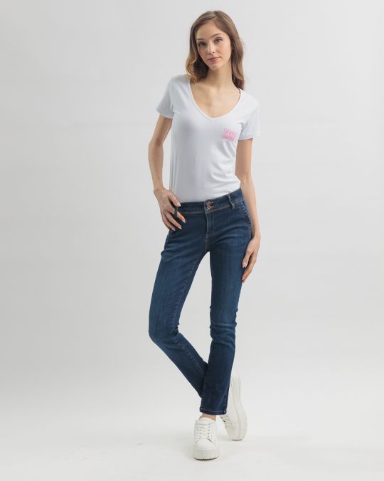 INDIGO WOMEN'S JEANS - LIV 25312 2J25SS0539LP3482TU