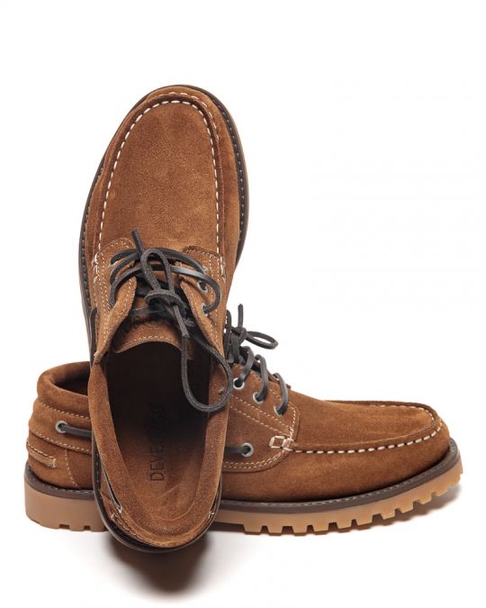 BARNA FÉRFI BOAT SHOE - BRUNO DE25SS6021SU BM