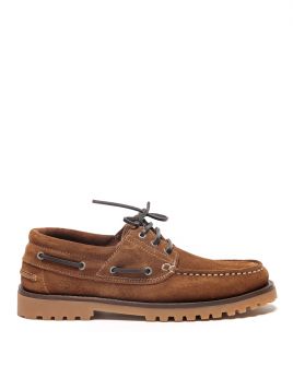 BARNA FÉRFI BOAT SHOE - BRUNO DE25SS6021SU BM