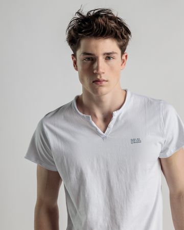FEHÉR FÉRFI RÖVID UJJÚ PÓLÓ 1D25SS4033SS0106
