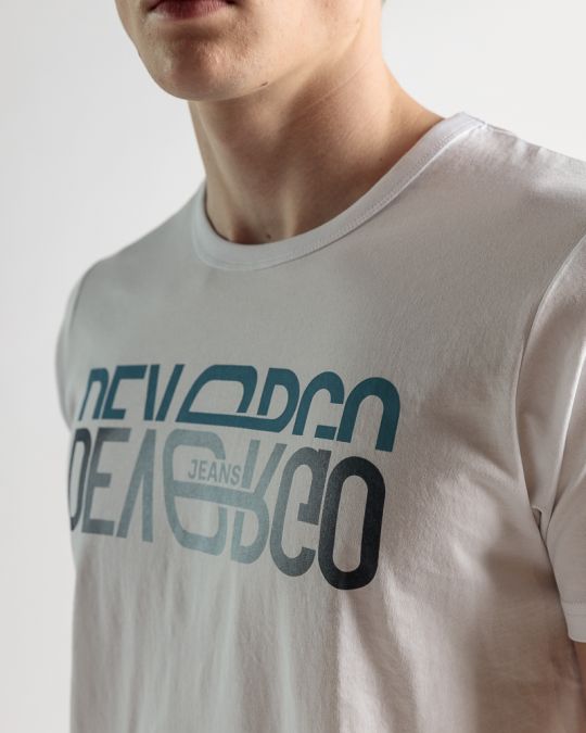 FEHÉR FÉRFI RÖVID UJJÚ PÓLÓ 1D25SS4049SS0105