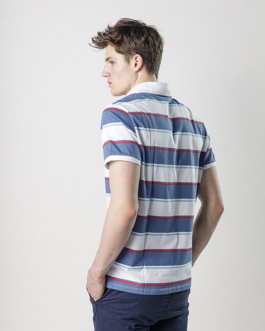 BLUE MEN'S T-SHIRT 1D25SS4082SS0105