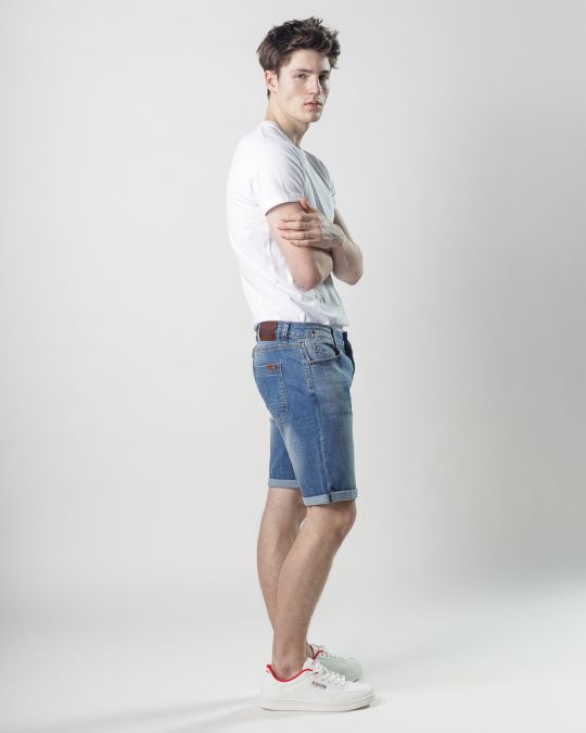 INDIGO FÉRFI FARMER RÖVIDNADRÁG - FRANK SHORTS 25204 1J25SS0053MP3464RE