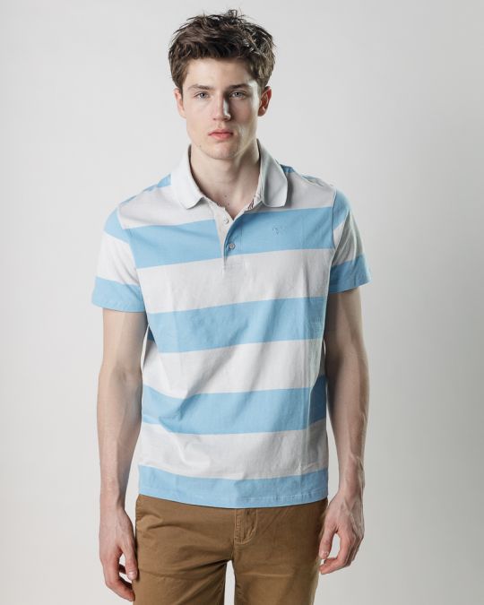 BLUE MEN'S T-SHIRT 1D25SS4007SS0104