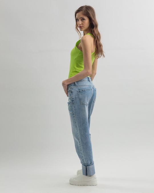 ZÖLD NŐI TOP 2D25SS4514SL0205