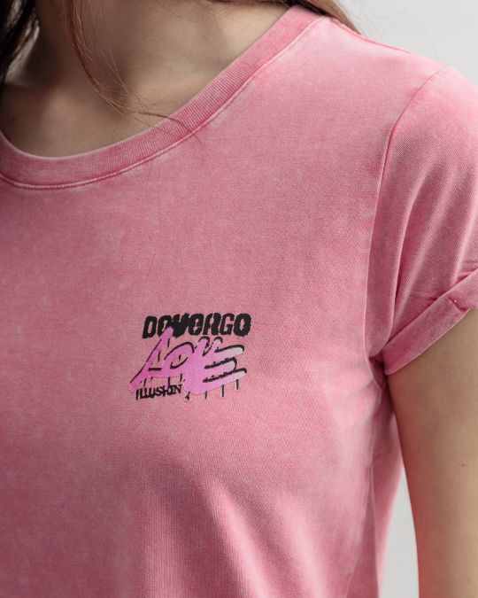 RÓZSASZÍN NŐI RUHA 2D25SS9593DR0224