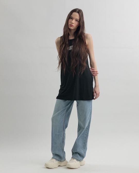 FEKETE NŐI TOP 2D25SS4512SL3805