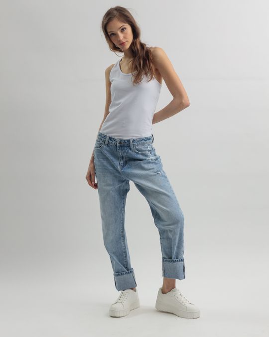 WHITE WOMEN'S TOP 2D25SS4514SL0205