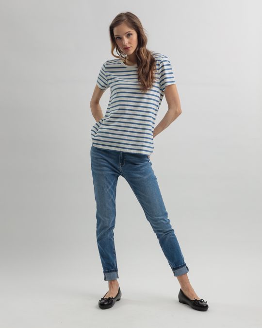 WHITE WOMEN'S T-SHIRT 2D25SS4567SS0105