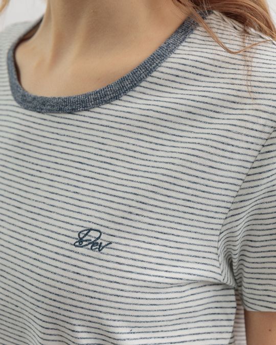 FEHÉR NŐI RÖVID UJJÚ PÓLÓ 2D25SS4567SS0105