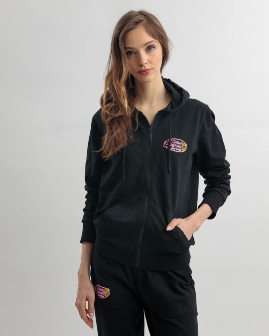 BLACK WOMEN'S PULLOVER 2D25SS4586KA0705