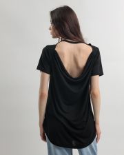 BLACK WOMEN'S T-SHIRT