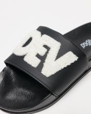 FEKETE NŐI PAPUCS - CARAVELLA FROTTY