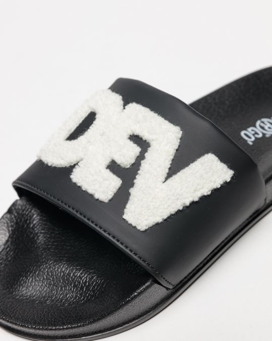 FEKETE NŐI PAPUCS - CARAVELLA FROTTY DE25SS2508PU RE