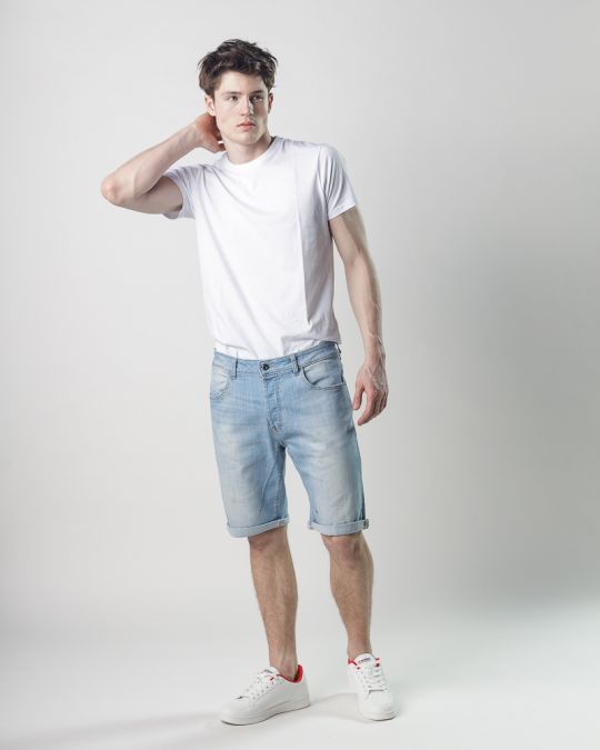 INDIGO MEN'S JEANS SHORTS - GARY SHORTS 25310 1J25SS0062MP3564SD