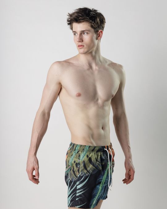 FEKETE FÉRFI FÜRDŐNADRÁG 1D25SS1057SP6000