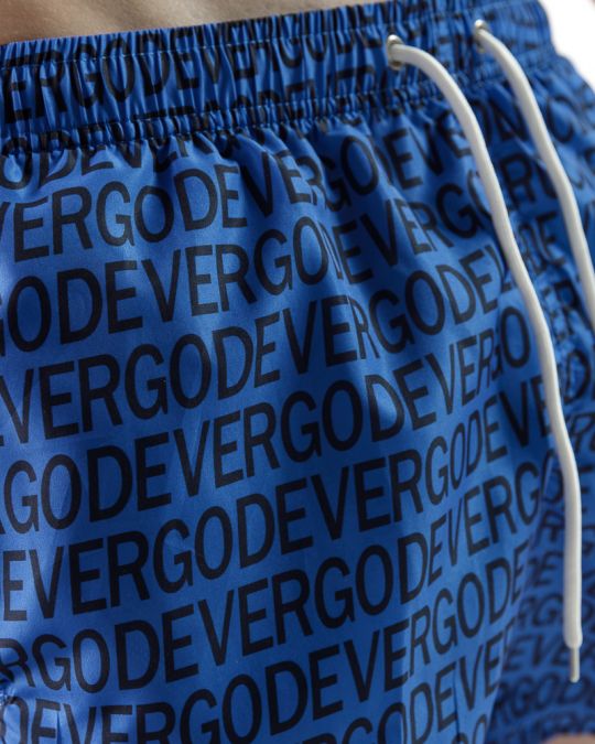 BLUE MEN'S BEACH SHORTS 1D25SS1057SP6000