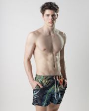 FEKETE FÉRFI FÜRDŐNADRÁG