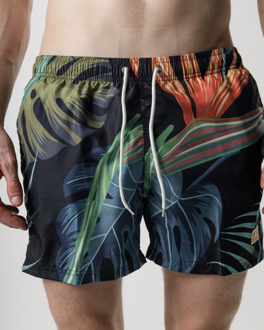 FEKETE FÉRFI FÜRDŐNADRÁG 1D25SS1057SP6000