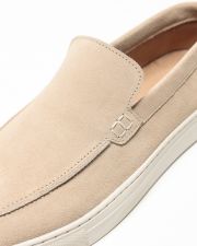 BEIGE MEN'S SLIP-ON SHOES - ALF