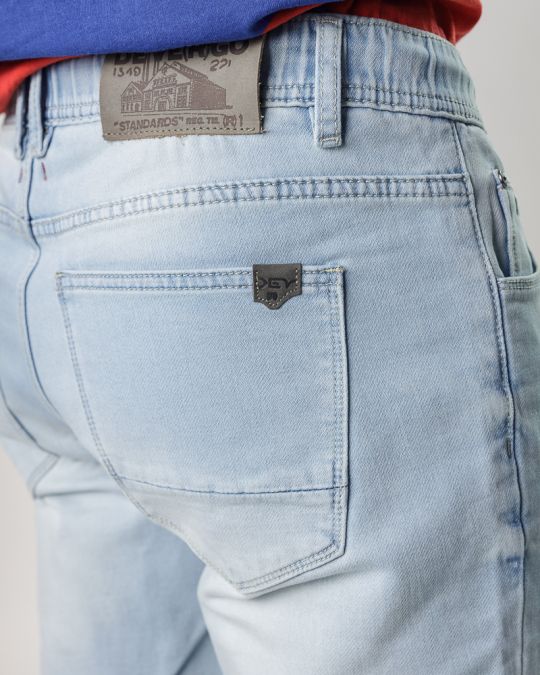 KÉK FÉRFI JOGJEANS RÖVIDNADRÁG 1D25SS1133MP7170