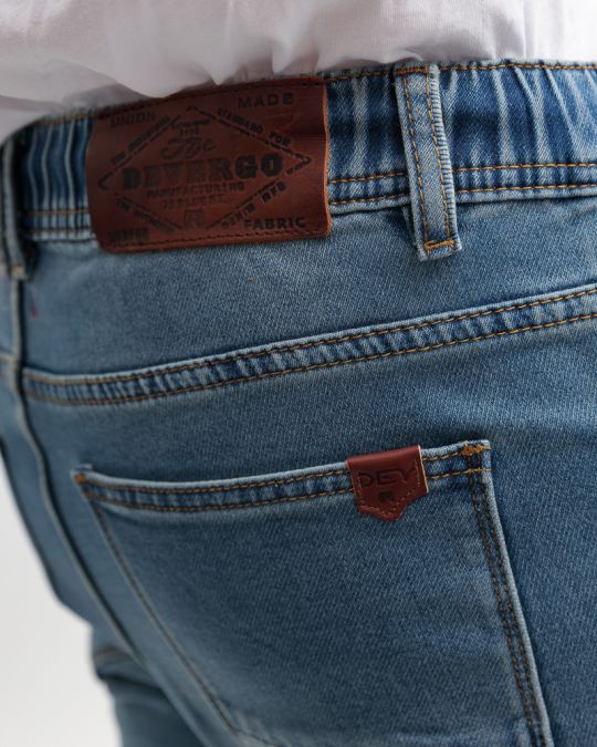 KÉK FÉRFI JOGJEANS RÖVIDNADRÁG 1D25SS1135MP7164