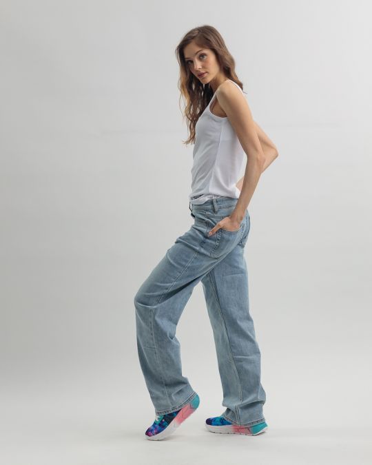 FEHÉR NŐI TOP 2D25SS4504SL3305