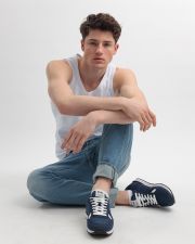 FEHÉR FÉRFI PAMUT TRIKÓ