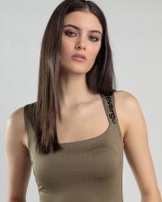 KHAKI WOMEN'S TOP