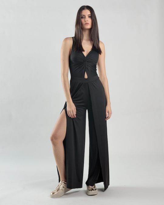 BLACK WOMEN'S OVERALLS 2D25SS1521DR0205