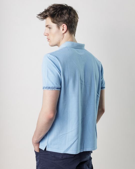 BLUE MEN'S T-SHIRT 1D25SS4011SS2405