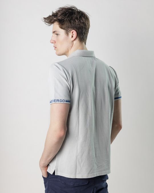 SZÜRKE FÉRFI RÖVID UJJÚ PÓLÓ 1D25SS4011SS2405