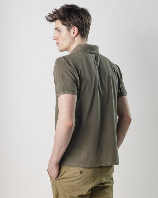 BROWN MEN'S T-SHIRT 1D25SS4009SS2406