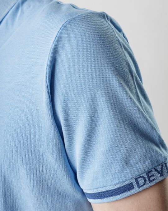 BLUE MEN'S T-SHIRT 1D25SS4011SS2405