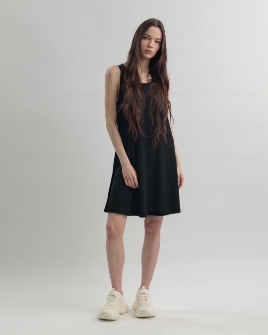 BLACK WOMEN'S DRESS 2D25SS9502DR3805