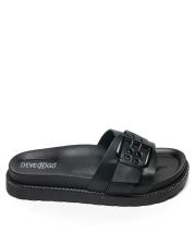 BLACK WOMEN'S SLIDES - CELINA