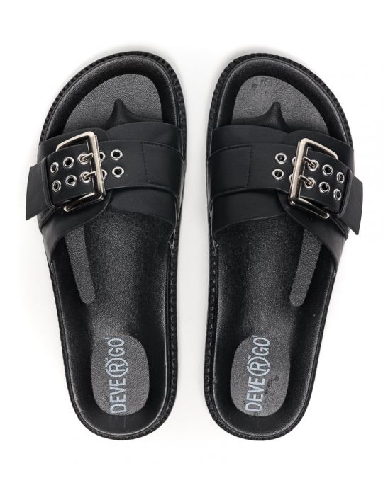 EZÜST NŐI UTCAI PAPUCS - CELINA DE25SS2505PU SY