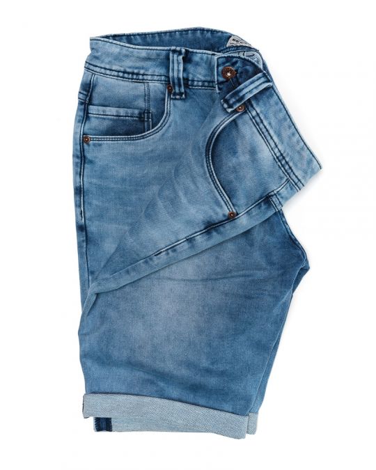 KÉK FÉRFI JOGJEANS RÖVIDNADRÁG 1D25SS1132MP7164