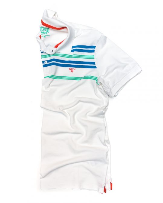 WHITE MEN'S T-SHIRT 1D25SS4018SS2405