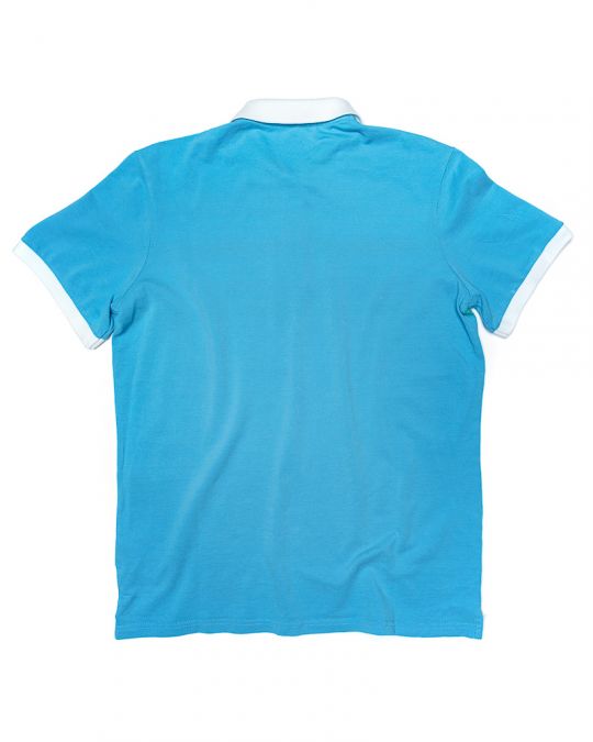 BLUE MEN'S T-SHIRT 1D25SS4018SS2405