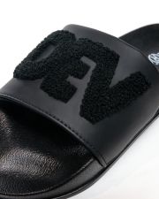 BLACK WOMEN'S SLIDES - CARAVELLA FROTTY