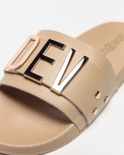 BÉZS NŐI PAPUCS - CARAVELLA LETTERS