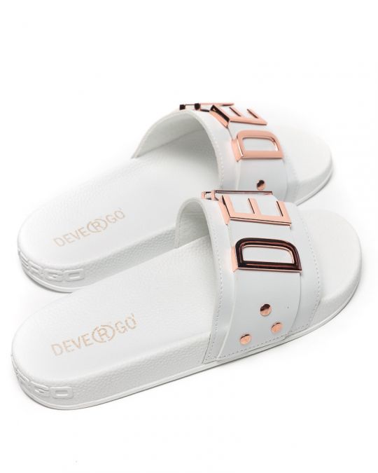 FEHÉR NŐI PAPUCS - CARAVELLA LETTERS DE25SS2526LT SY