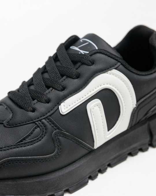 FEKETE NŐI SNEAKER - LEXY DE25FW3531PU UL