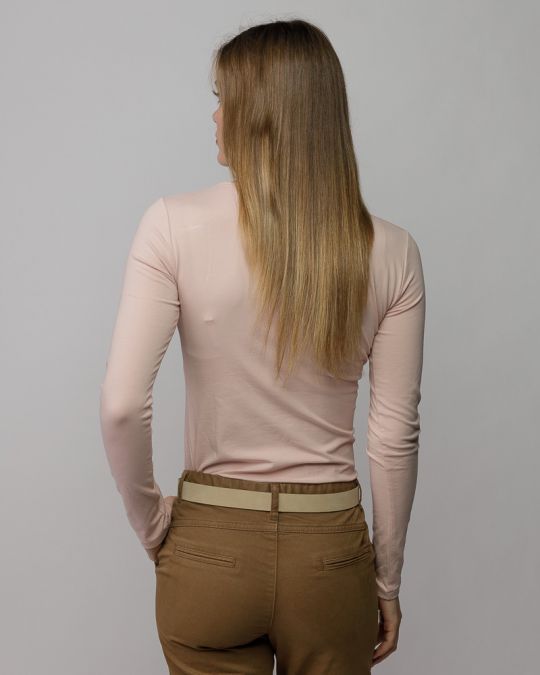 RÓZSASZÍN NŐI HOSSZÚ UJJÚ PÓLÓ 2D25FW4532LS0205