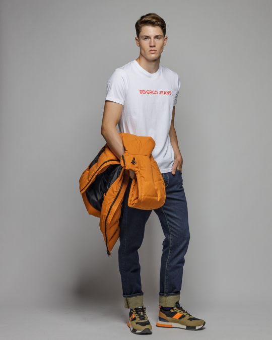 FEHÉR FÉRFI RÖVID UJJÚ PÓLÓ 1D25FW4027SS0105