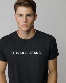 FEKETE FÉRFI RÖVID UJJÚ PÓLÓ 1D25FW4027SS0105