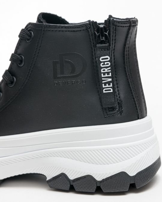 FEKETE NŐI SNEAKER - ROBIN DE25FW3519PU KD