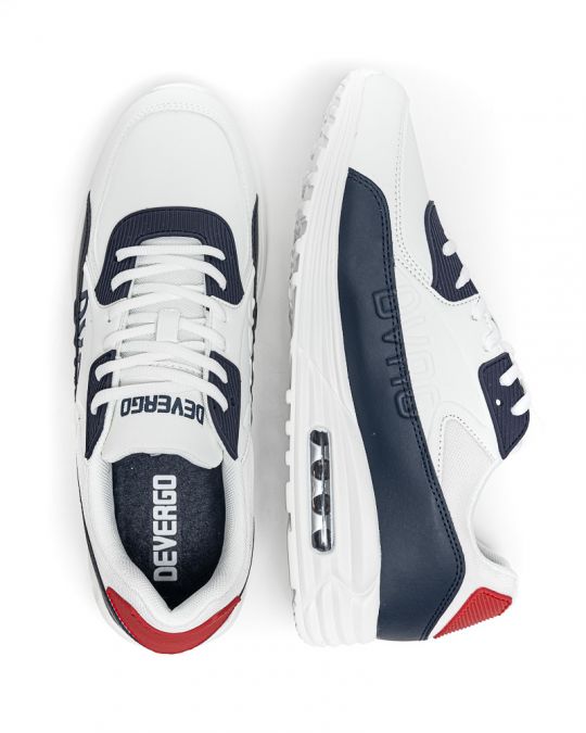 FEHÉR FÉRFI SNEAKER - DRAGON DE25FW4014PU DR