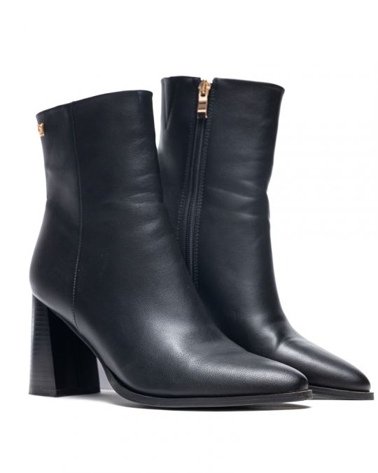 FEKETE NŐI MAGASSARKÚ CSIZMA - AMY DE25FW6511PU SH